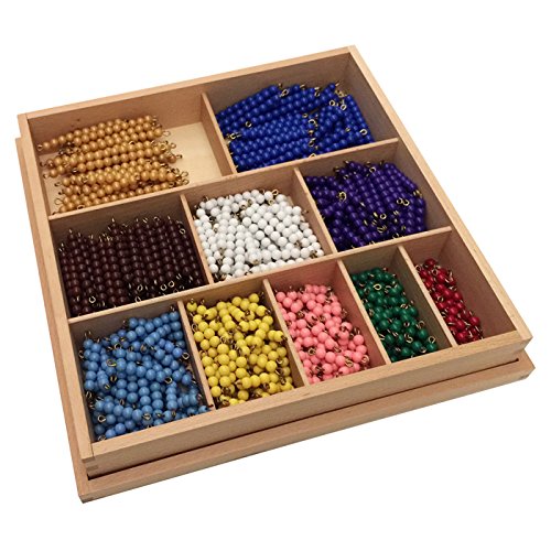 【中古】【未使用・未開封品】モンテッソーリビーズデカノミアル。