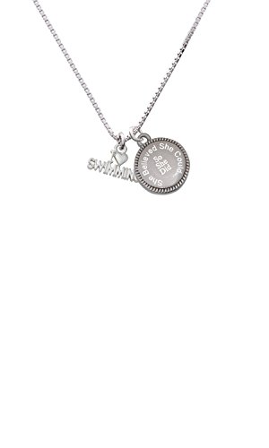 【中古】【未当て嵌める・未開封品】I Heart水浴びShe Believed意中の女はcould so she did目じるし首飾り