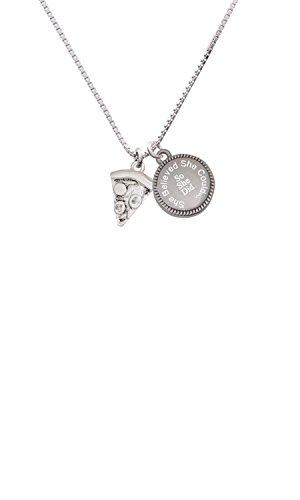 【中古】【未当て嵌める・未開封品】ピッツァ一切れ She Believed She Could So She Did 目じるし首飾り