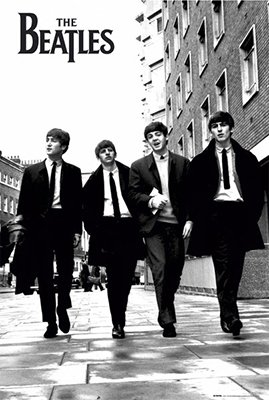 【中古】【未当て嵌める・未開封品】The Beatles インチ London貼り出し刷り上げる24?x 36 24\" x 36\"" PSA034227"