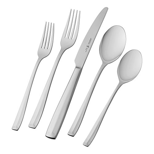【中古】【未使用・未開封品】HENCKELS Lani カトラリーセット 65点 シルバーのような仕上げ