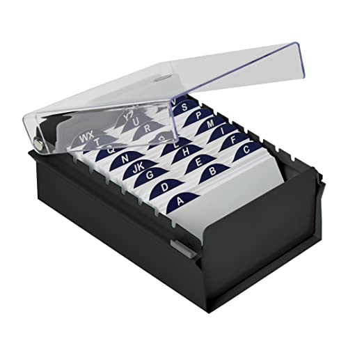 【中古】【未当て嵌める・未開封品】Acrimet 3?x 5 歌留多 整理保存用具 保持者 (ブラックカラークリスタル 覆いかぶせる付き添い人)