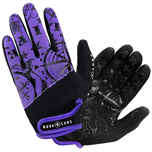 【中古】【未当て嵌める・未開封品】Aqualung Admiral III Women \u0027s Diveグローブ