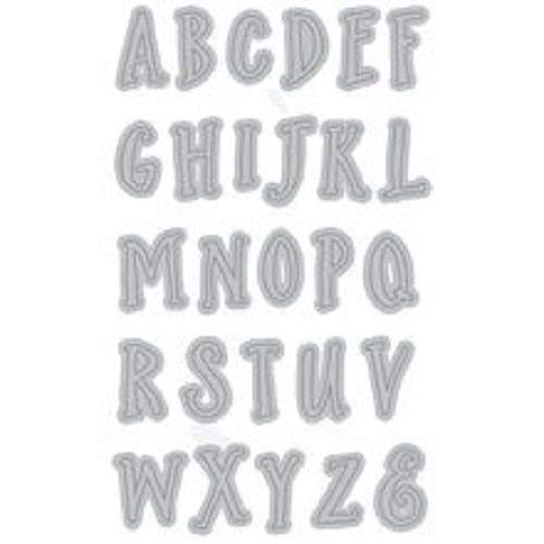【中古】【未当て嵌める・未開封品】Recollections ダイ27個 かしら文字字母＆