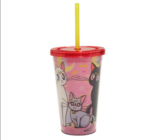 【中古】【未使用・未開封品】JUST FUNKY セーラームーン 子猫 レンチキュラー 16オンス カーニバルカップ|AJIMURA-SHOP