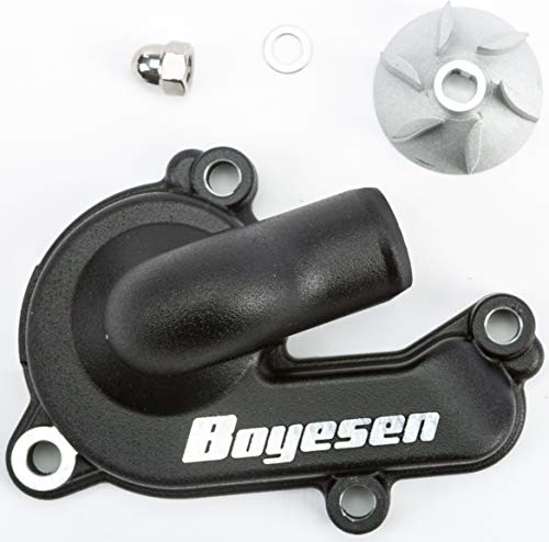 【中古】【未使用・未開封品】Boyesen WPK-44AB ブラック スーパークーラー ウォーターポンプカバーとインペラーキット