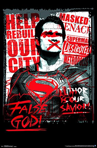【中古】【未使用・未開封品】トレンド国際Batman V Superman False God V 22.375