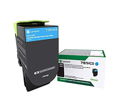 【中古】【未使用・未開封品】Lexmark CS417 - High Yield - cyan - original - toner cartridge - LRP