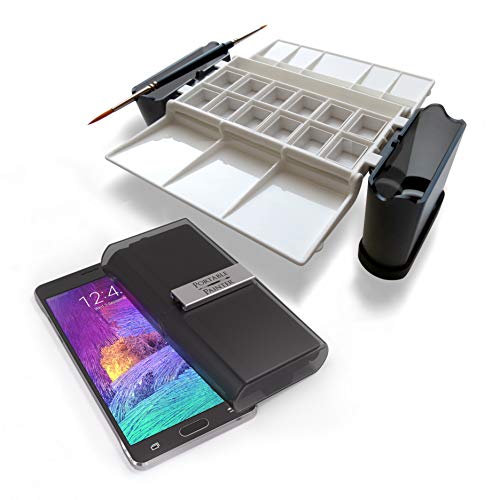 【中古】【未使用・未開封品】(Portable Painter, Translucent Black) - Watercolour Palette by Portable Painter Travel - Pocket Size - Quality Simplify Your Life