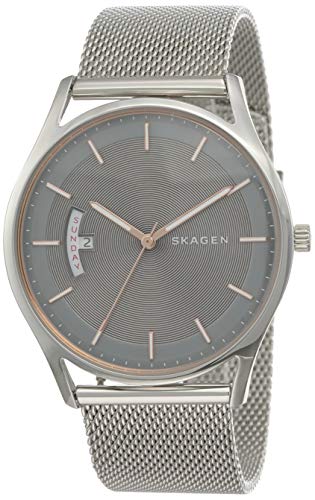 【中古】【未使用・未開封品】Skagen Men\'s Holst SKW6396 Silver Stainless-Steel Japanese Quartz Fashion Watch|AJIMURA-SHOP