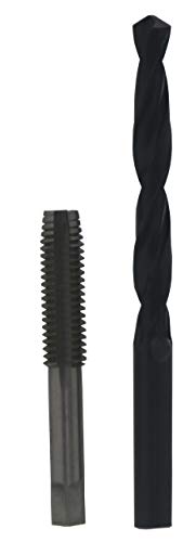 【中古】【未当て嵌める・未開封品】m27 X 2 HSS Plug Tap and matching 25.00粍 HSS 1/2\" Shank Drill Bit インチ plastic pouch"