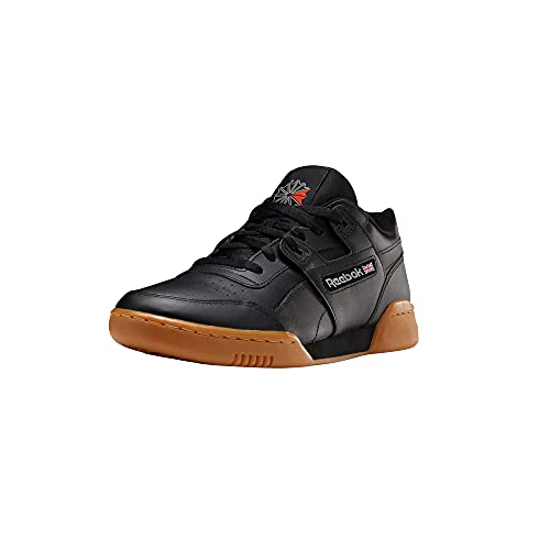 【中古】【未使用・未開封品】Reebok(リーボック) メンズ ワークアウトプラス クロストレーナー シューズ ホワイト/カーボン/クラシックレッド USサイズ 12M｜AJIMURA-SHOP