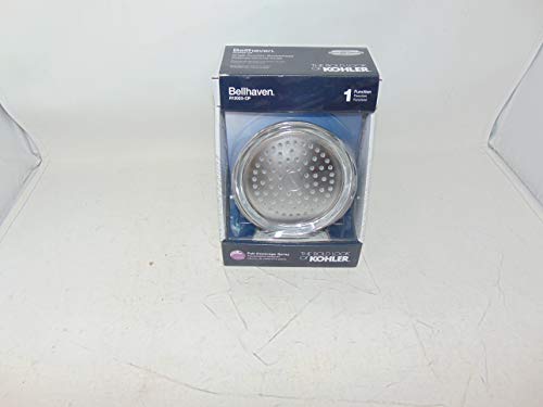 【中古】【未使用・未開封品】Kohler Co. Bellhaven 5.5-in 2.5-GPM (9.5-LPM) Polished Chrome Rain Showerhead