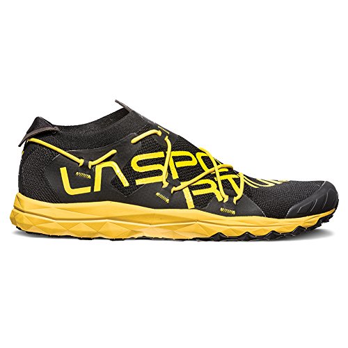【中古】【未当て嵌める・未開封品】(46 M EU, Black/Yellow) - La Sportiva VK Running Shoe - Men\u0027s