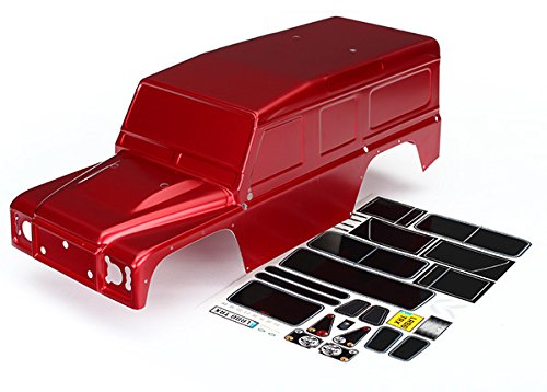 【中古】【未使用・未開封品】Traxxas 8011R 1/10スケール ランドローバー ディフェンダー ボディトイ レッド 27,895円
