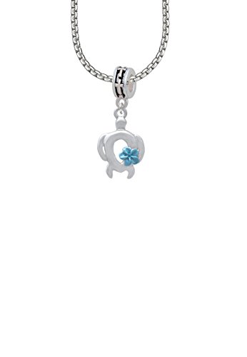 【中古】【未使用・未開封品】Open Sea Turtle withプルメリアクロスビーズネックレス