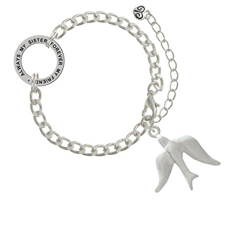 【中古】【未使用・未開封品】3-D Dove Always My Sister Forever My Friend Affirmation リンクブレスレット|AJIMURA-SHOP