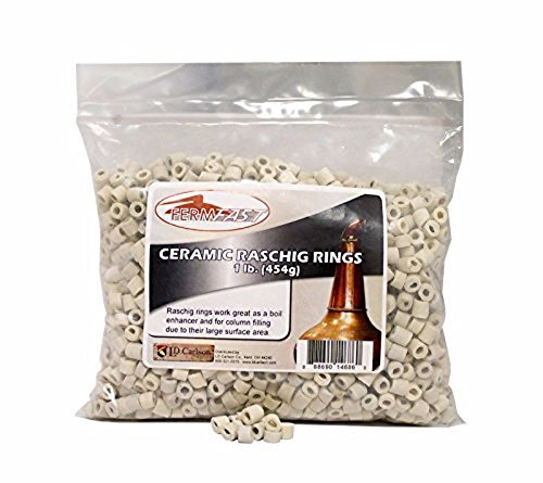 【中古】【未使用・未開封品】Fermfast Ceramic Raschig Rings (1 Pound) by Fermfast