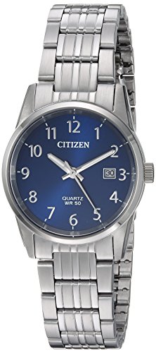 【中古】【未使用・未開封品】Citizen レディース クォーツ ステンレススチール カジュアルウォッチ カラー:シルバートーン (モデル:EU6000-57L)|AJIMURA-SHOP
