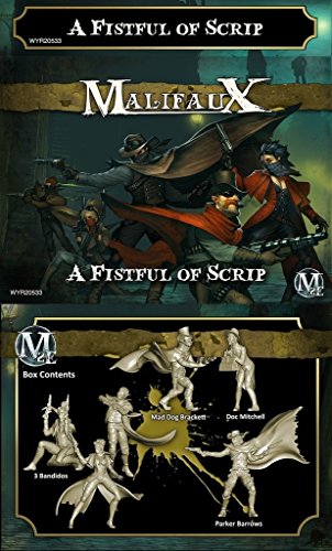 【中古】【未使用・未開封品】Malifaux: Outcasts A Fistful of Scrips - Parker