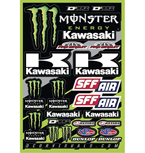 【中古】【未使用・未開封品】DCOR 40-20-116 デカールシート - モンスター カワサキ 2016