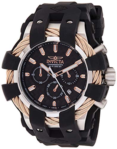 【中古】【未使用・未開封品】Invicta Men's 'Bolt' Quartz Stainless Steel and Silicone Casual Watch%カンマ% Color:Black (Model: 23859)|AJIMURA-SHOP