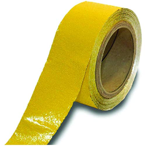 【中古】【未使用・未開封品】ifloortape イエローパーマネント反射アウトドアバスケットボール/ピックルボールコートマーキングテープ アスファルト/ペイブメント/コンクリー
