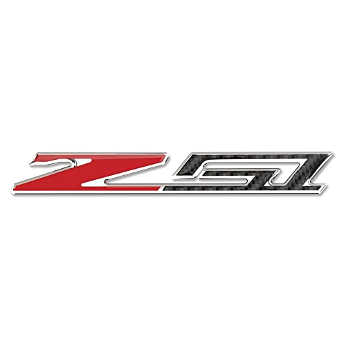 【中古】【未使用・未開封品】West Coast Corvettes C7 Z51バッジ/エンブレム ドーム型 カーボンファイバールック クロームトリム付き 6 inch FBA_25114200 16,184円