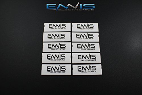 【中古】【未使用・未開封品】10個 8ゲージ 熱収縮チューブ 3/8 x 1.5インチ ホワイトエンジニア チュービングリング ターミナルカバー|AJIMURA-SHOP