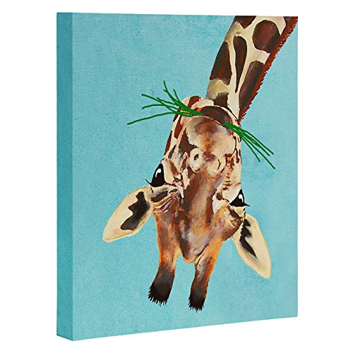 【中古】【未使用・未開封品】Deny Designs Coco De Paris キリン 上下 アートキャンバス 24インチ x 30インチ