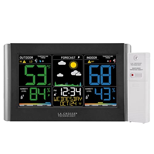 【中古】【未使用・未開封品】La Crosse Technology C85845-1 Colour Wireless Forecast Station|AJIMURA-SHOP