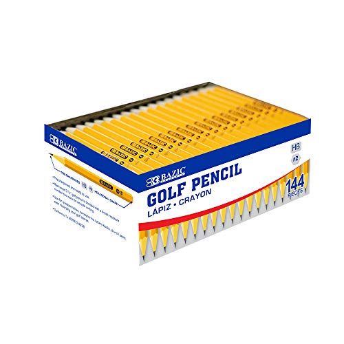 【中古】【未使用・未開封品】BAZIC 削り済み #2 ゴルフ鉛筆 1 Unit