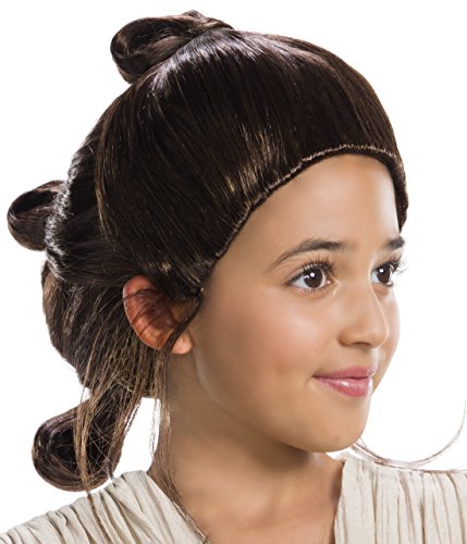 【中古】【未使用・未開封品】(Standard, Rey Wig) - Rubie's Star Wars Episode-VII Rey Child's Wig