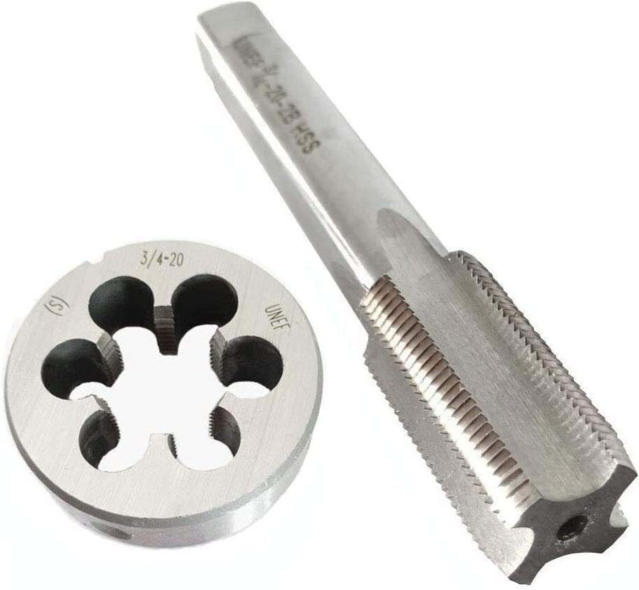 【中古】【未使用・未開封品】3/4-20 HSS Tap And Die Set??UNEF Machine Thread Tap And UNEF Round Thread Die Right Hand|AJIMURA-SHOP