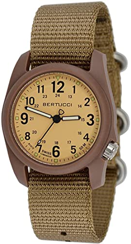 【中古】【未当て嵌める・未開封品】Bertucci dx3?Field Watch Us Khaki - Coyote Nylon