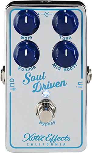 【中古】【未使用・未開封品】Xotic Effects Soul Driven Boost & Overdrive Effects Pedal画像