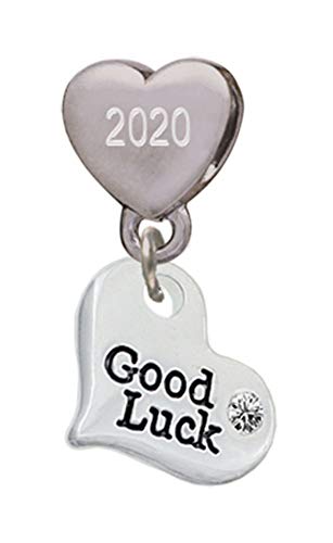 【中古】【未使用・未開封品】Small Good Luckハートカスタム年ステンレススチールハートビーズチャーム