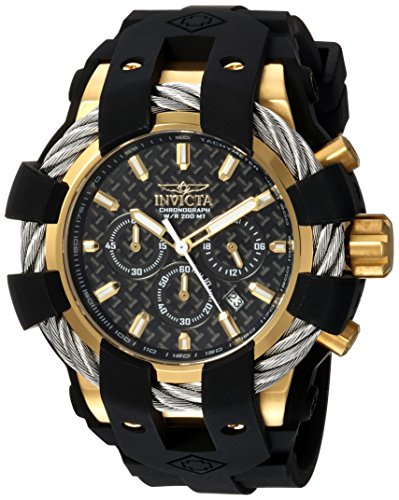 【中古】【未使用・未開封品】Invicta Men's 'Bolt' Quartz Stainless Steel and Silicone Casual Watch%ｶﾝﾏ% Color:Black (Model: 23860)