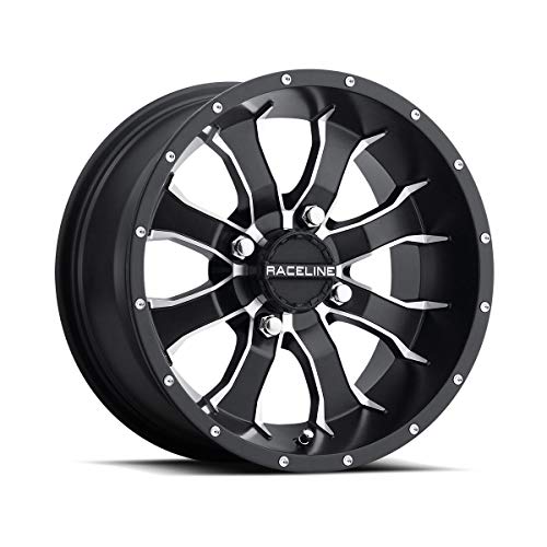 【中古】【未使用・未開封品】Raceline マンバホイール (フロント / 14X7 / 4X137 5+2) 17-18 CAN-AM MAVX3XRS用|AJIMURA-SHOP