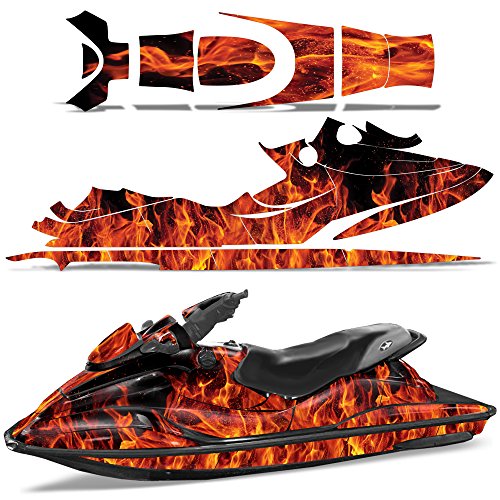 【中古】【未使用・未開封品】Bombardier SeaDoo GSX 1996???1999デカールグラフィックステッカーキットジェットスキーJetskiパーツSea Doo炎オレンジ 78,042円