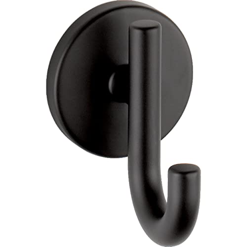 【中古】【未当て嵌める・未開封品】Delta Faucet 75935-BL トリンシックローブフック 引っ敷き黒いこと 家電-その他
