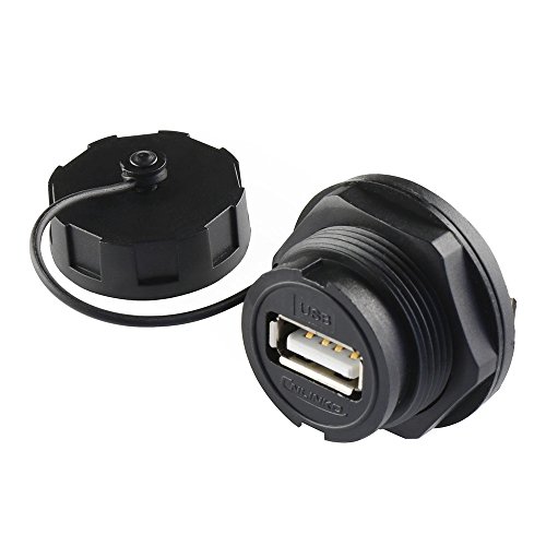【中古】【未使用・未開封品】USB AタイプIP68定格防水コネクター - パネルマウント。 9,730円