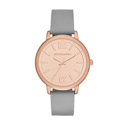 【中古】【未使用・未開封品】Skechers Women Ardmore Quartz Metal and Silicone Casual Watch, Color: Rose Gold-Tone, Grey (Model: SR6075)