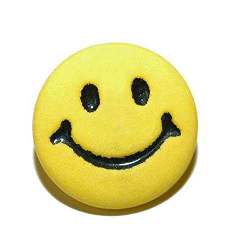 【中古】【未使用・未開封品】明るい黄色Happy Faceタイピンタック( 052?)