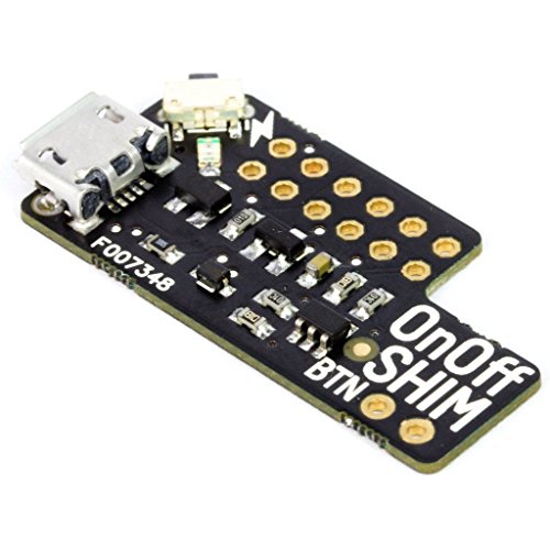 【中古】【未当てはめる・未開封品】Pimoroni OnOff SHIM - 力強さ オン/オフ for Raspberry Pi - Pimoroniステッカー付き添い人