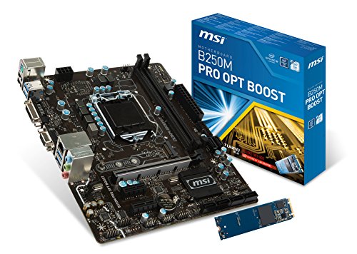 【中古】【未当て嵌める・未開封品】MSI ProSeries Intel B250 LGA 1151 DDR4 HDMI VR Ready micro-ATX 母ちゃんゲーム盤 Intel Optane 捉え所のないヴァン弗付き添い人 (B250M PRO OPT BOOST)
