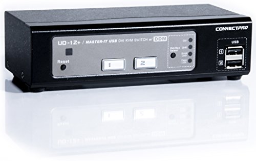 【中古】【未当て嵌める・未開封品】ConnectPro UDつづき物 シングルモニターキット USB DVI KVM取り替えっこ DDM \u0026 マルチホットキー付き添い人 (2界面 15フート)