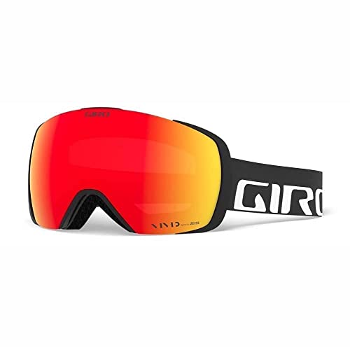 【中古】【未当てはめる・未開封品】Giro 2018?Contact Ski Goggle???黒いことWordmark枠組み 赤いこと
