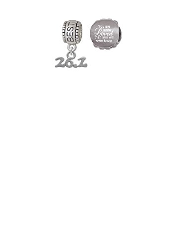 【中古】【未使用・未開封品】マラソン???26.2ファミリチャームビーズwith You are more Lovedビーズ( Set of 2?) 33,563円