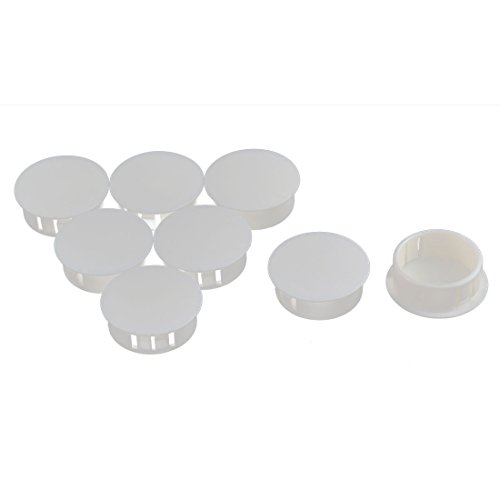 【中古】【未使用・未開封品】Antrader ドアウィンドウ 円形プラスチックプッシュマウントロック穴プラグボタンカバー 直径25mmの穴用 オフホワイト 20個パック 7,965円